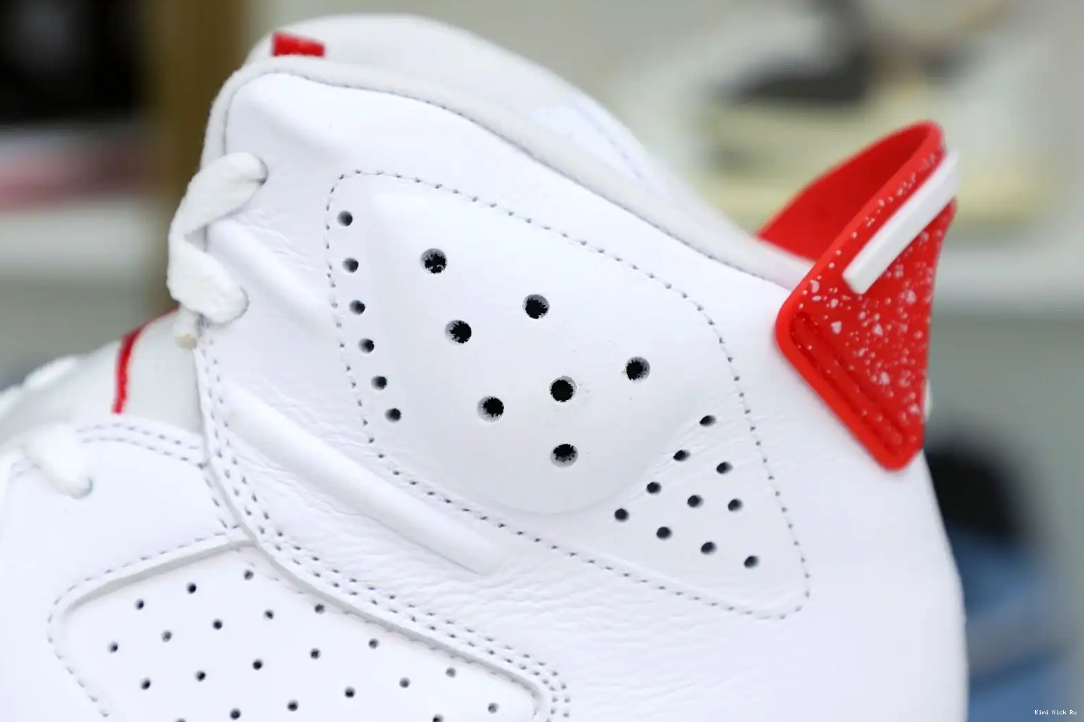 JORDAN 6 OREO AIR RED Kimikick 0718